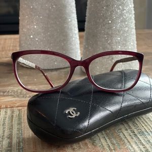 Chanel optical rectangle glasses